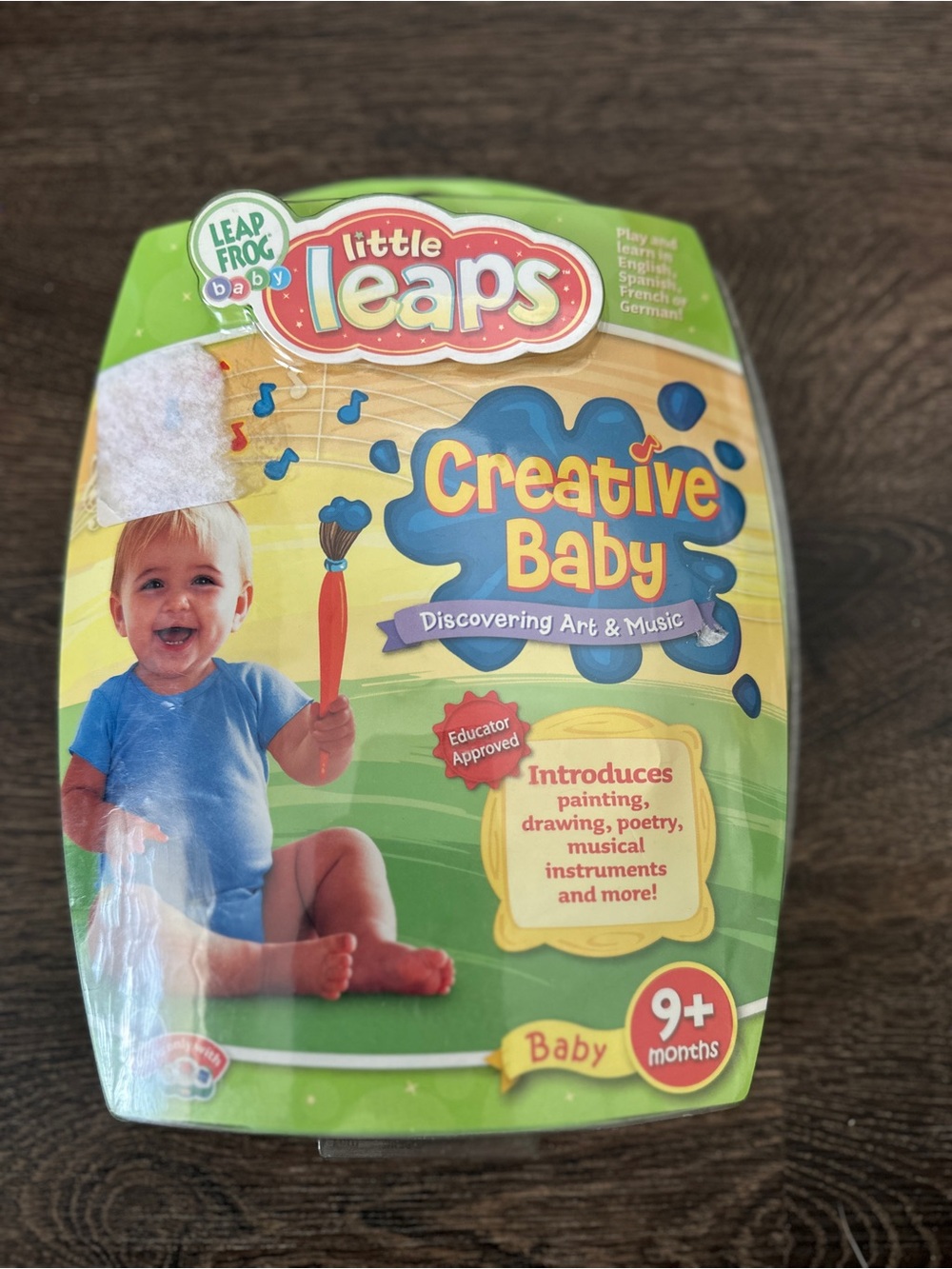 Leap Frog Baby Little Leaps CREATIVE BABY Interactive Learning Disc Arts & Music